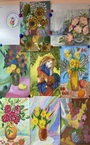 Выставка рисунков «Все цветы для Вас!»
